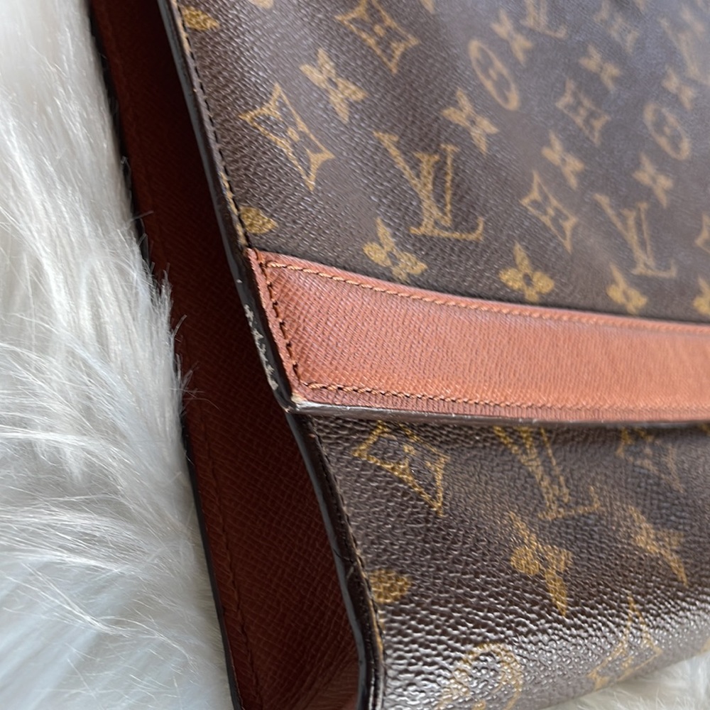 Louis Vuitton monogram Porte envelope clutch turned shoulder bag - Picture 10 of 16